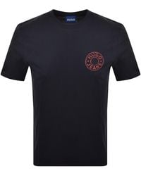 HUGO - Nemodo T Shirt Dark - Lyst