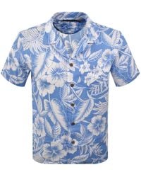 Ralph Lauren - Linen Short Sleeve Shirt - Lyst