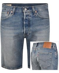 Levi's - Original Fit 501 Denim Shorts Light - Lyst