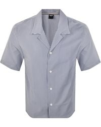 BOSS BUSINESS - Boss Seersucker Beach Shirt - Lyst