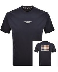 Aquascutum - Back Graphic T Shirt - Lyst