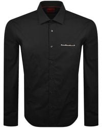 HUGO - Long Sleeved Emero Shirt - Lyst