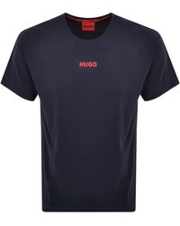 HUGO - Lounge Linked T Shirt - Lyst