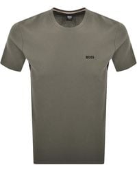 BOSS BUSINESS - Boss Waffle T Shirt Open - Lyst