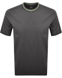 Paul Smith - Striped Regular Fit T Shirt - Lyst