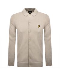 Lyle & Scott - Cotton Merino Knitted Shirt - Lyst