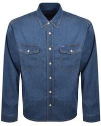 HUGO - Ebino Long Sleeve Shirt - Lyst