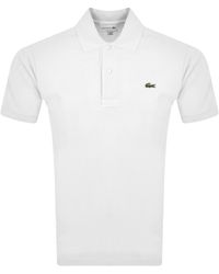 Lacoste - Short Sleeved Polo T Shirt - Lyst