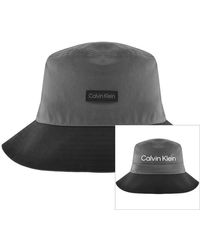 Calvin Klein - Logo Bucket Hat - Lyst