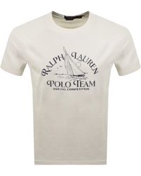 Ralph Lauren - Sailing T Shirt Off - Lyst