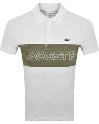 Lacoste - Colour Block Polo T Shirt - Lyst