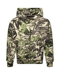 BBCICECREAM - Full Zip Camo Hoodie - Lyst
