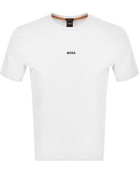 BOSS - Boss Tchup Logo T Shirt - Lyst