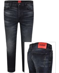 HUGO - 634 Tapered Fit Jeans Medium - Lyst