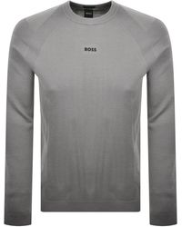 BOSS - Boss Tour Seamless Knit Jumper - Lyst