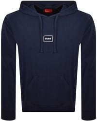 HUGO - Laze Hoodie - Lyst