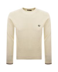 Fred Perry - Waffle Stitch Knit Jumper - Lyst