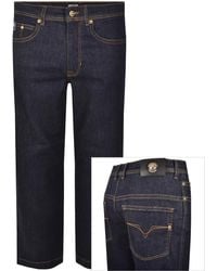 Versace Jeans Couture - Couture Regular Fit Jeans Dark - Lyst