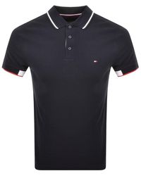 Tommy Hilfiger Jacquard Structured Slim Polo Homme 