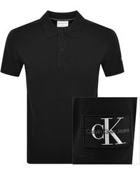 Calvin Klein - Jeans Badge Polo T Shirt - Lyst