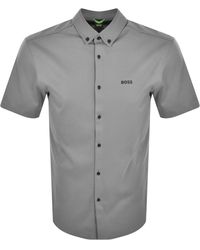 BOSS - Boss B Motion Short Sleeve Shirt - Lyst