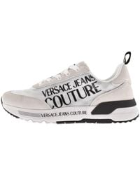Versace Jeans Couture Denim Couture Fondo Dynamic Trainers in Black for ...
