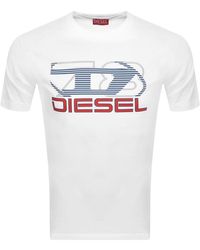 DIESEL - Diegor Graphic T-shirt - Lyst
