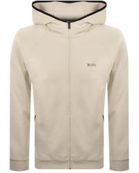 BOSS BUSINESS - Boss Sense Full Zip Hoodie Open - Lyst