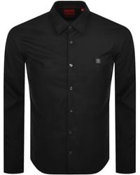 HUGO - Long Sleeved Ermo Shirt - Lyst