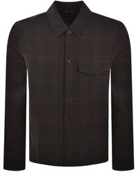 Fred Perry - Textured Check Overshirt - Lyst