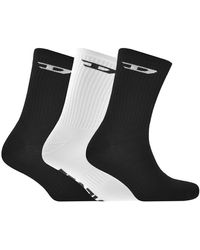 DIESEL - Ray 3 Pack Socks - Lyst