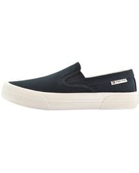 Tommy Hilfiger - Slip On Canvas Trainers - Lyst