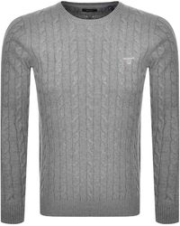 gant cable knit sweater
