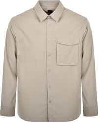 ARMANI EXCHANGE - Long Sleeve Shirt - Lyst