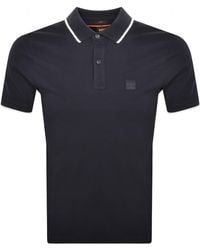 BOSS - Boss Passertip Polo T Shirt - Lyst