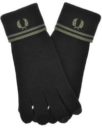 Fred Perry - Merino Wool Gloves - Lyst