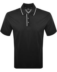 ARMANI EXCHANGE - Tipped Polo T Shirt - Lyst