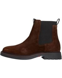 Tommy Hilfiger - Suede Chelsea Boots - Lyst