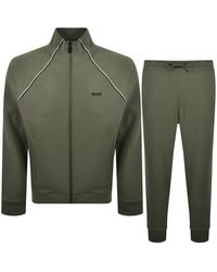 BOSS - Boss Contrast Piping Tracksuit Set - Lyst