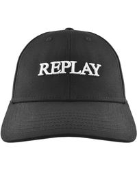 Replay - Logo Baseball Cap - Lyst