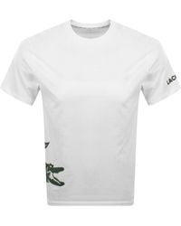 Lacoste - Loungewear Logo T Shirt - Lyst