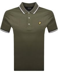 Lyle & Scott - Tipped Polo T Shirt - Lyst