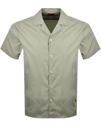 HUGO - Ellino Linen Shirt - Lyst