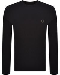 Fred Perry - Pique Stitch Jumper - Lyst