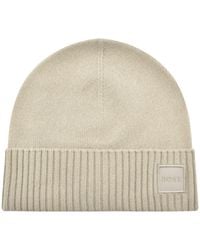 BOSS - Boss Akaio Wool Blend Beanie - Lyst