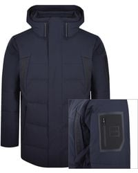 BOSS - Boss Ow Block X Down Jacket Dark - Lyst