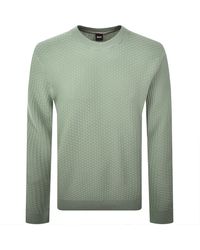BOSS BUSINESS - Boss Imberto Knit Jumper Open - Lyst