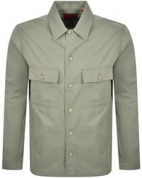HUGO - Epoldo Overshirt Jacket - Lyst