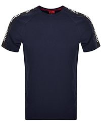 HUGO - Loungewear Sporty Logo T Shirt - Lyst