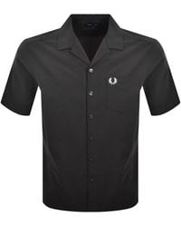 Fred Perry - Seersucker Revere Collar Shirt - Lyst